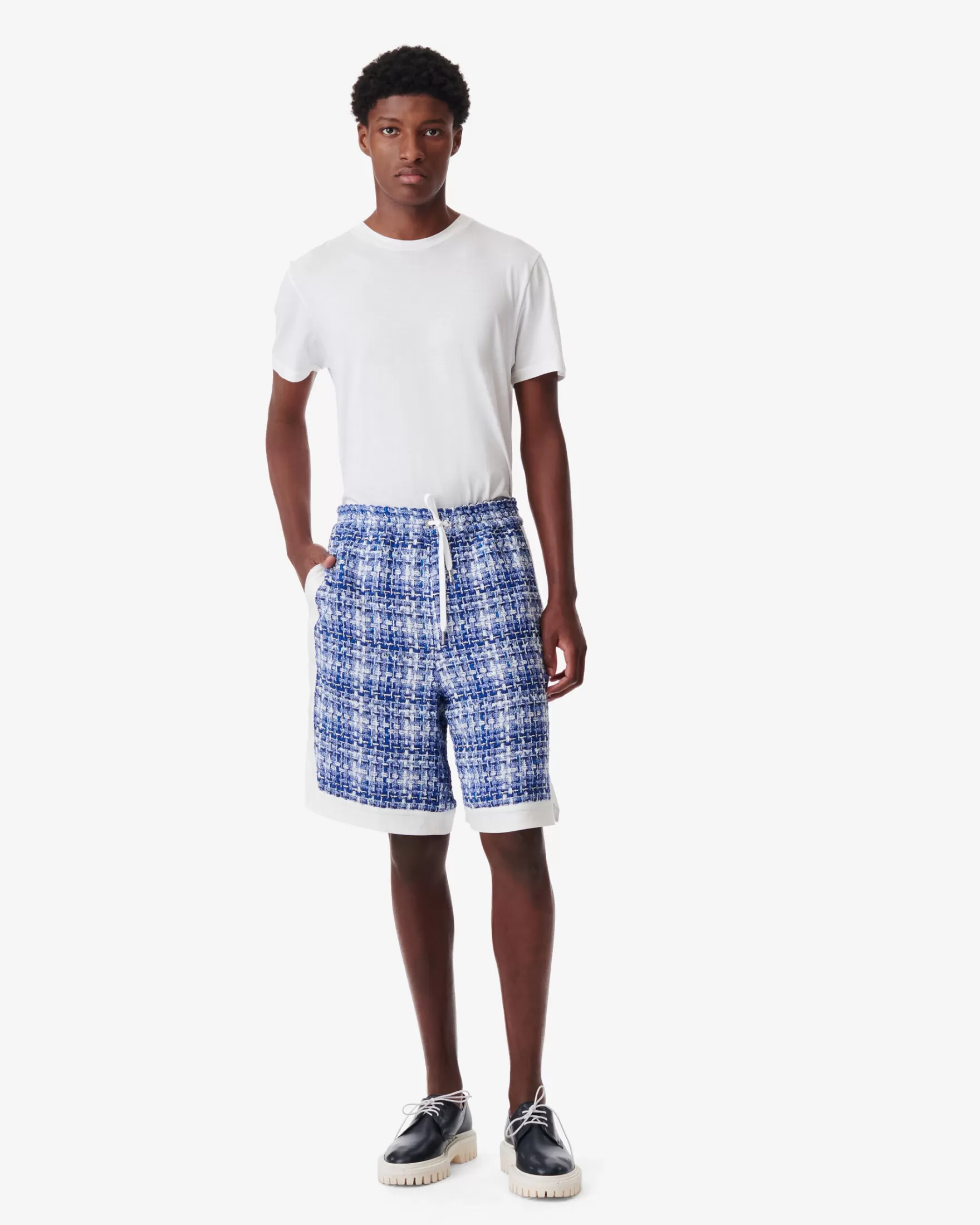 Online Short En Tweed Dera Homme Shorts