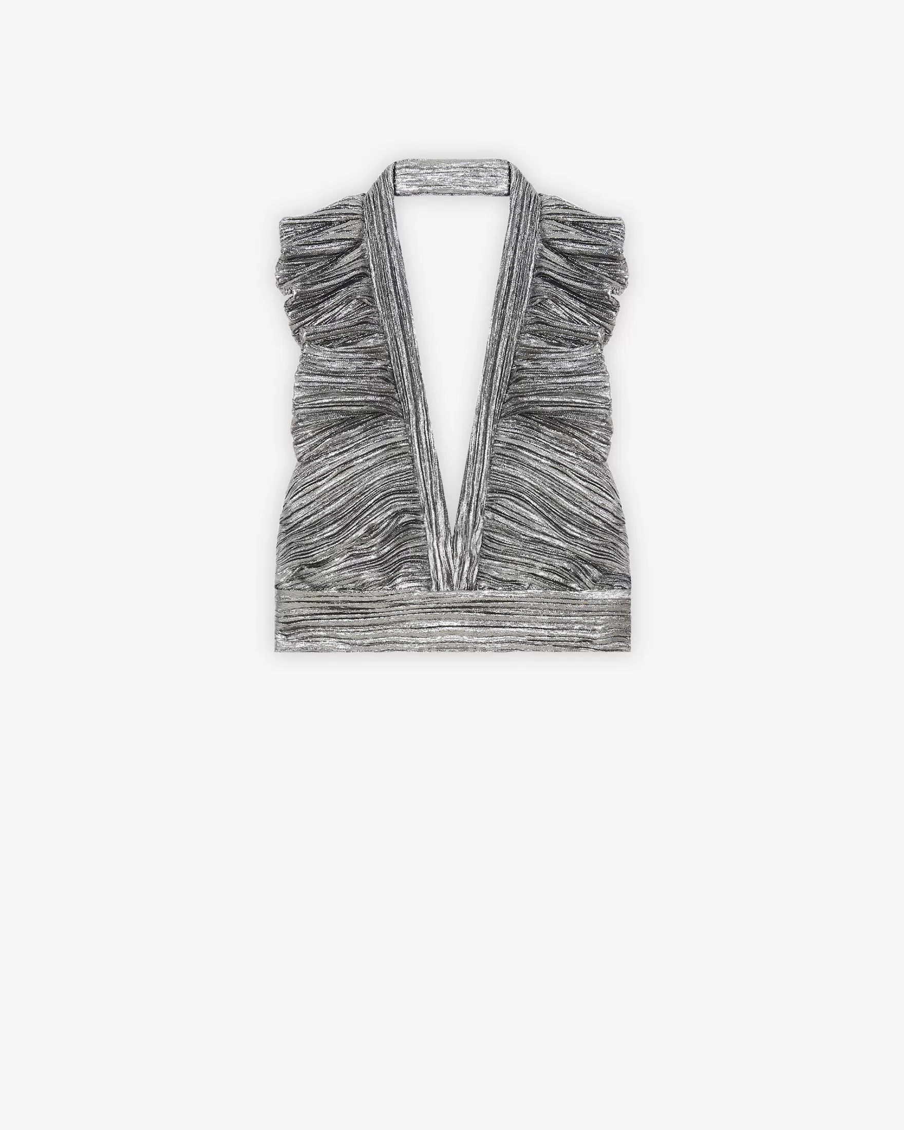 Hot Top A Volants Qadira Femme Chemises & Tops