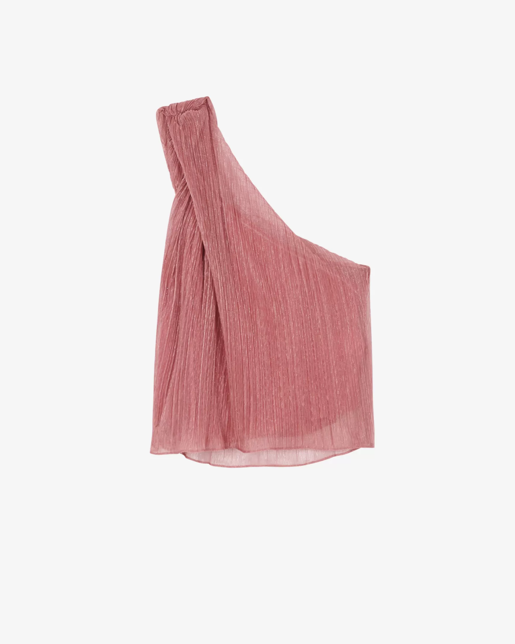 Best Top Asymetrique En Lurex Cadix Femme Chemises & Tops