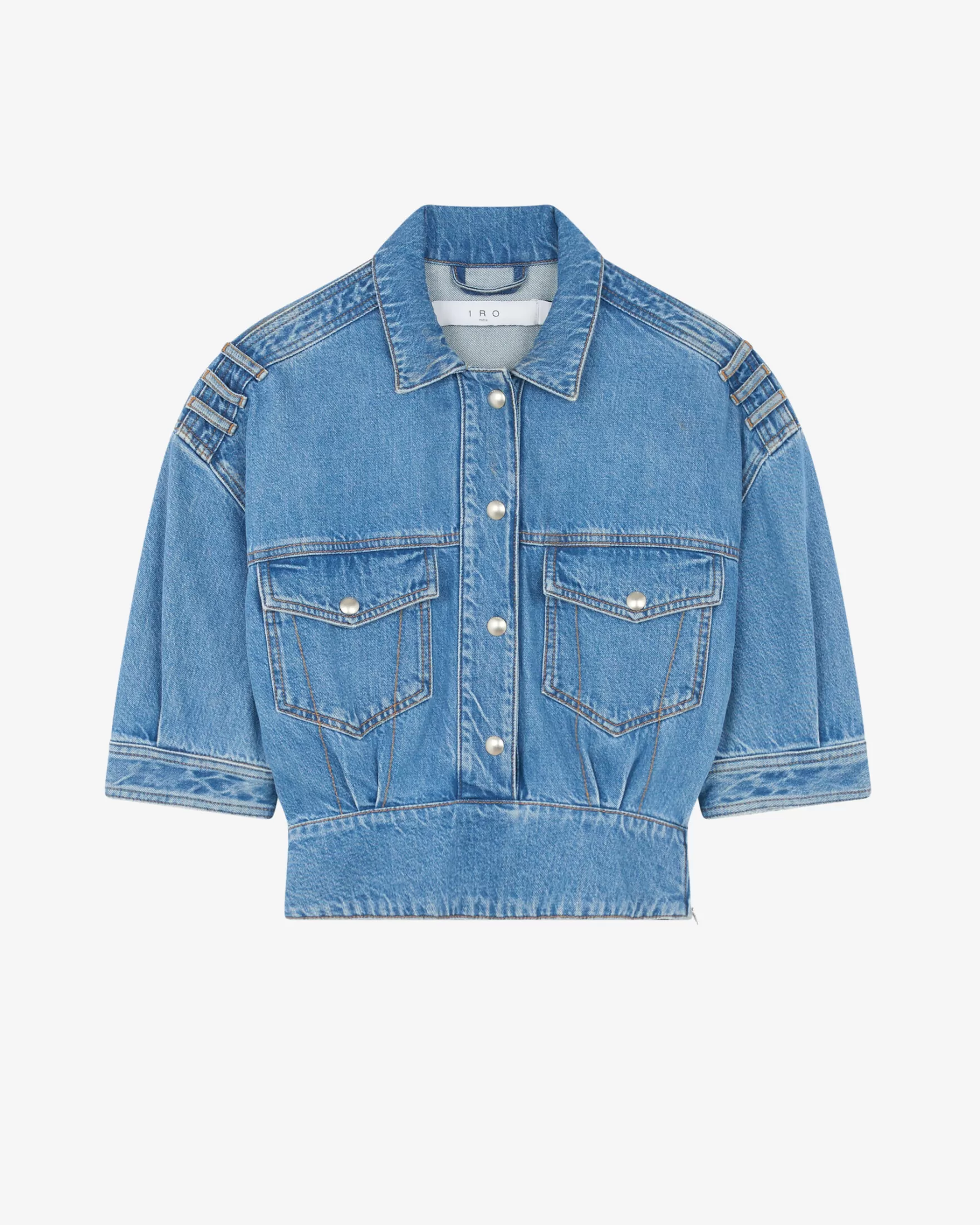Sale Top En Jean Ambroise Femme Chemises & Tops