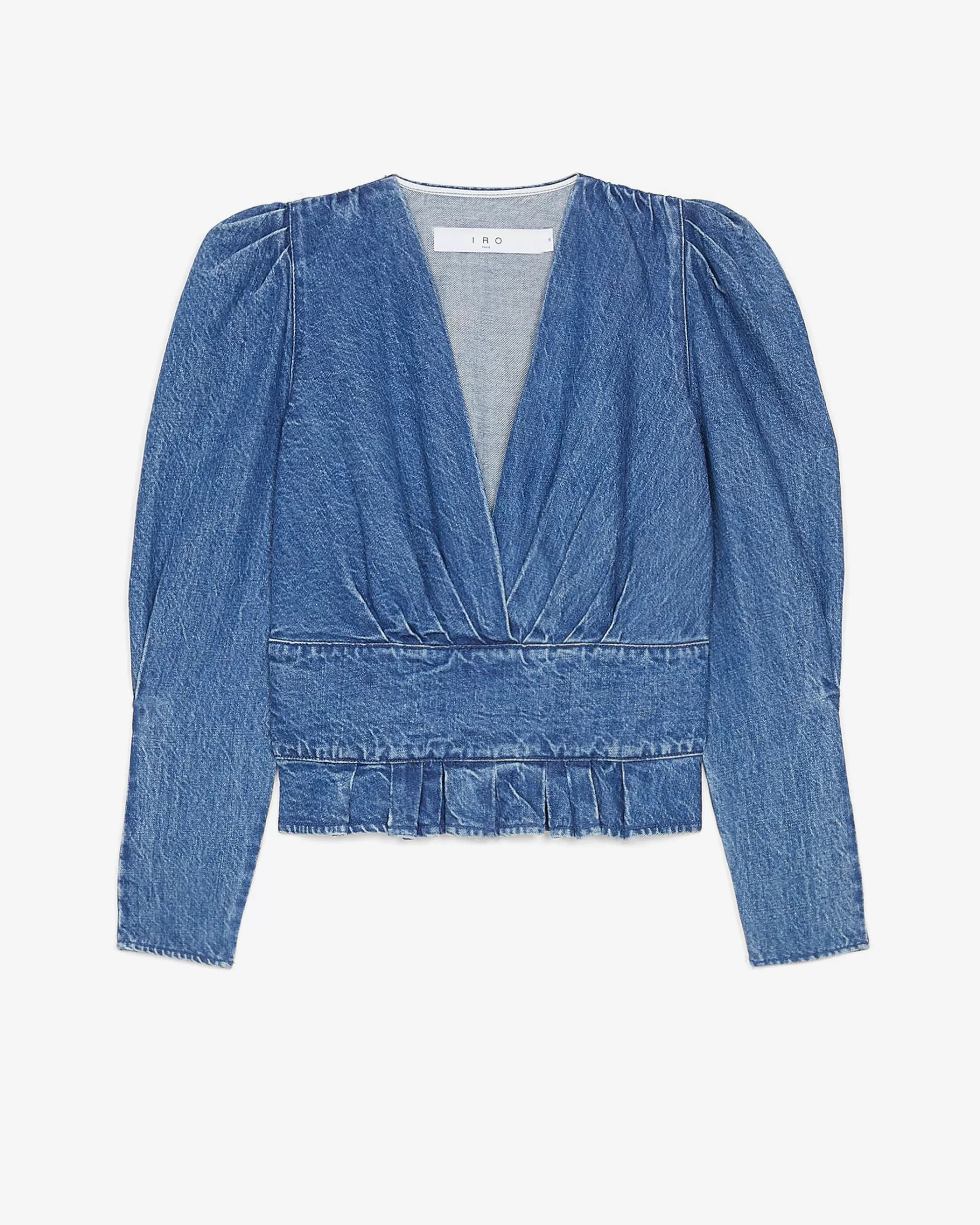 Discount Top En Jean Col V Silja Femme Chemises & Tops