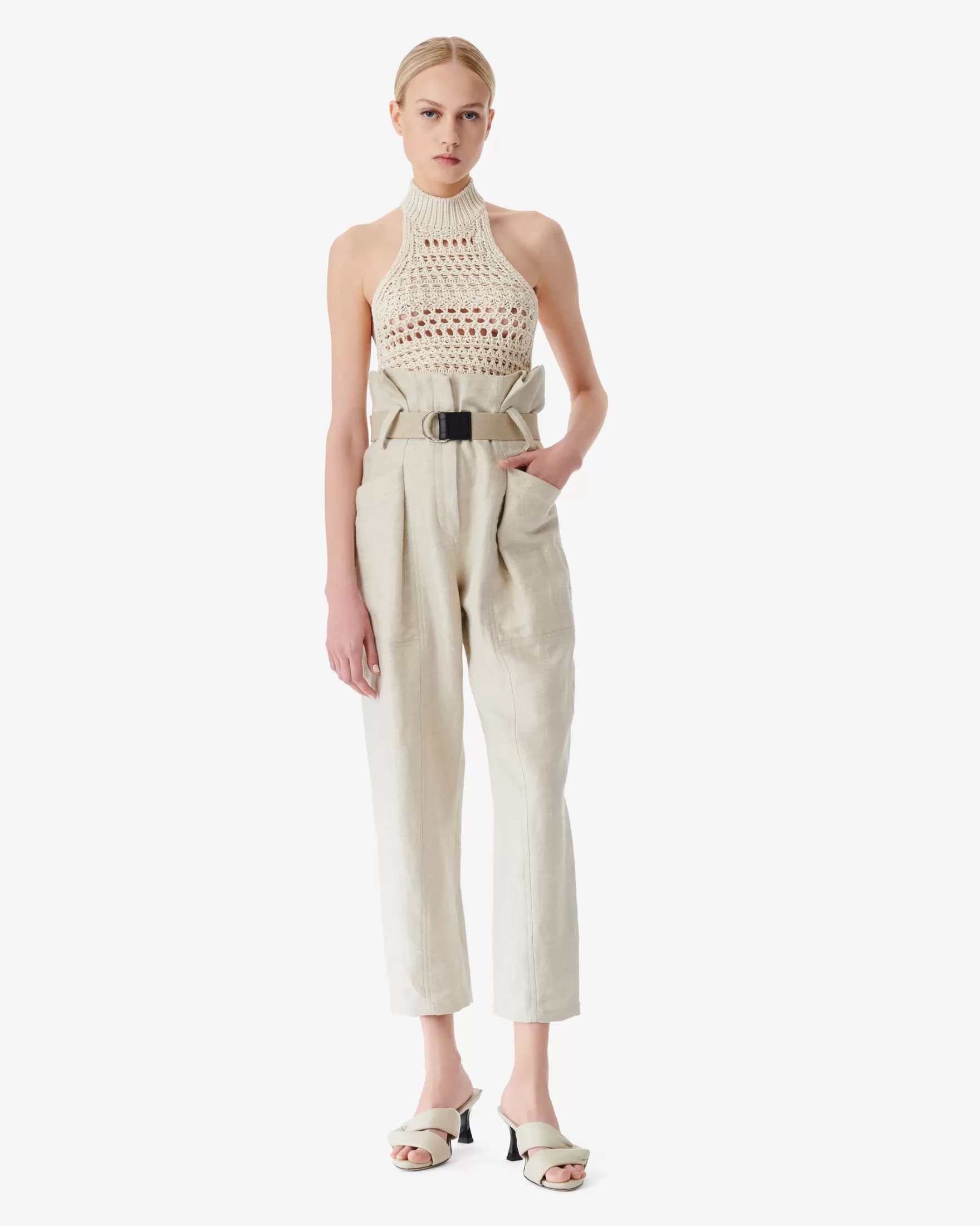 Discount Top En Maille A Col Montant Ewea Femme Pulls & Sweats