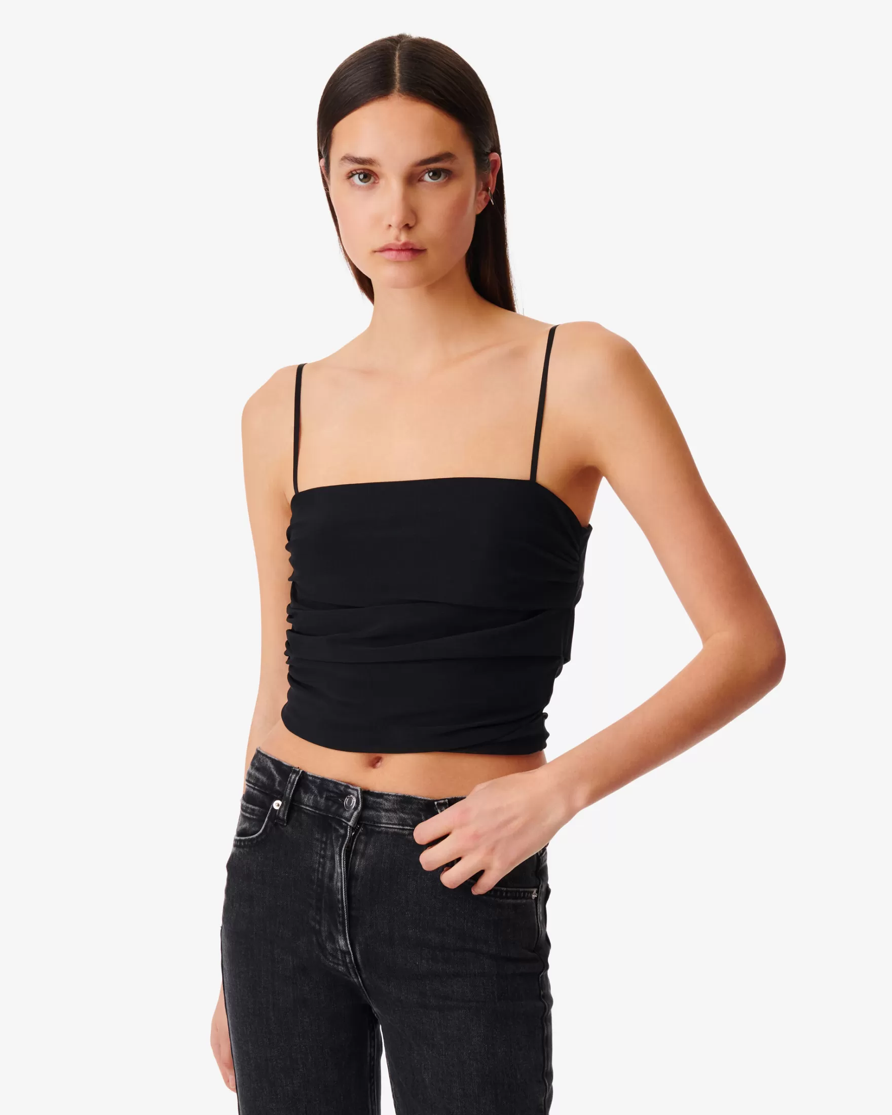 Discount Top En Mesh sa Femme Chemises & Tops