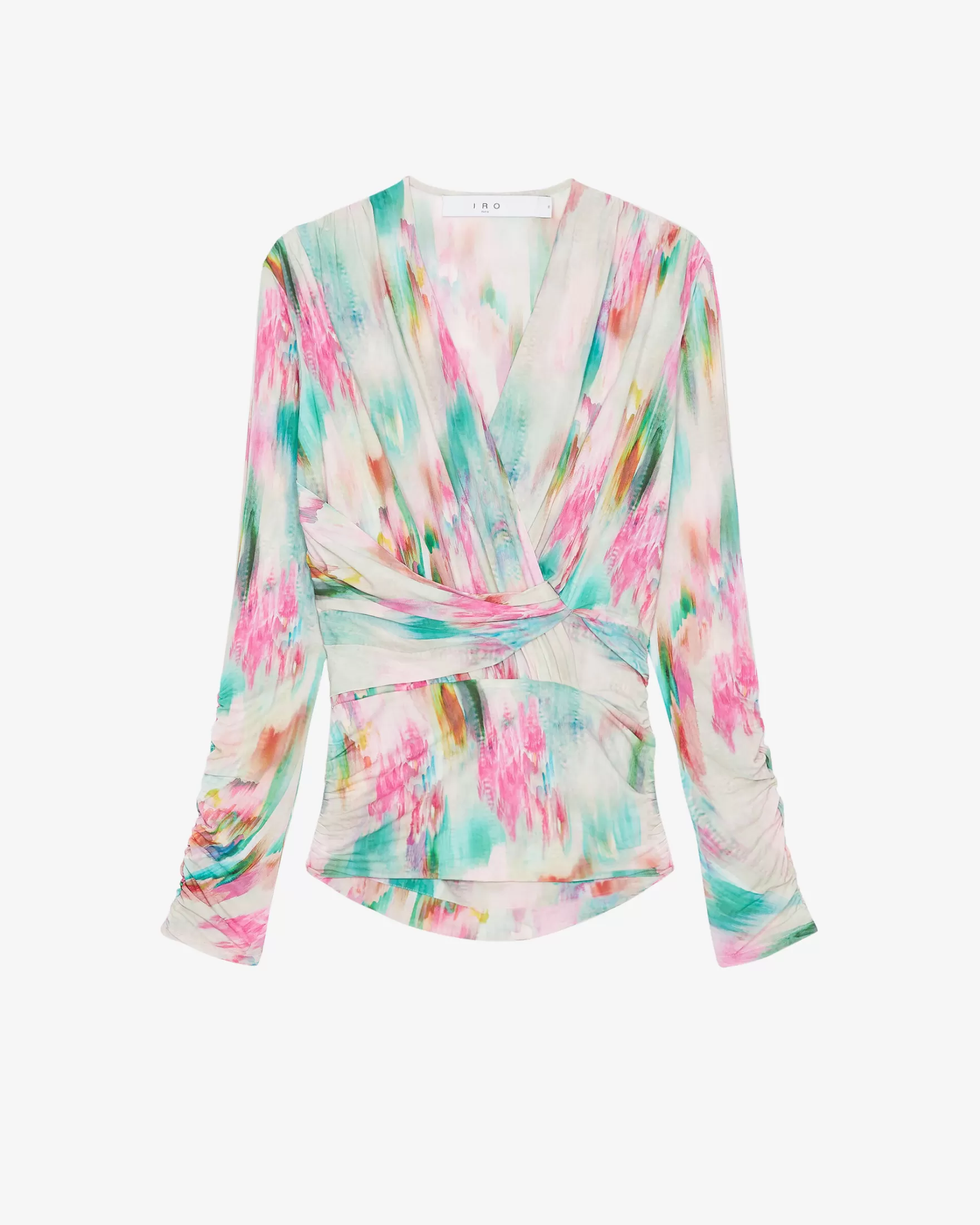 Hot Top Imprime Col V Zandra Femme Chemises & Tops