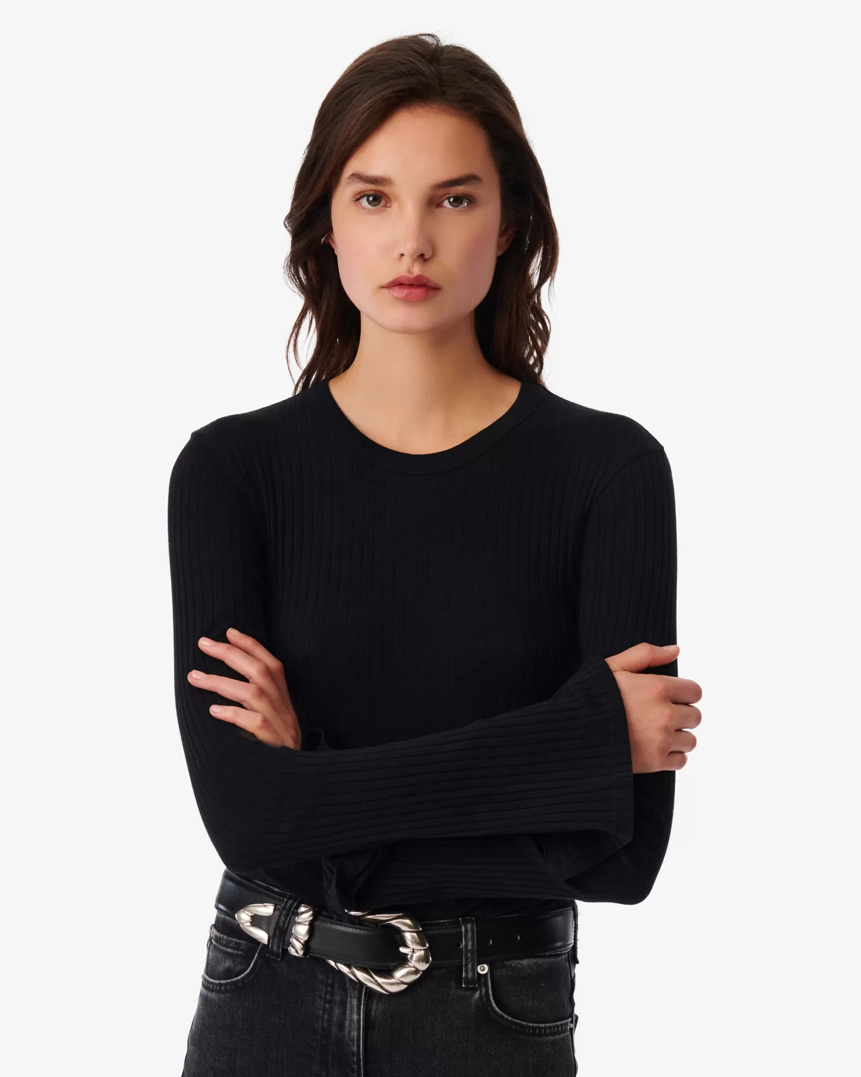 Best T-Shirt Cotele Col Rond Ersilia Femme T-Shirts