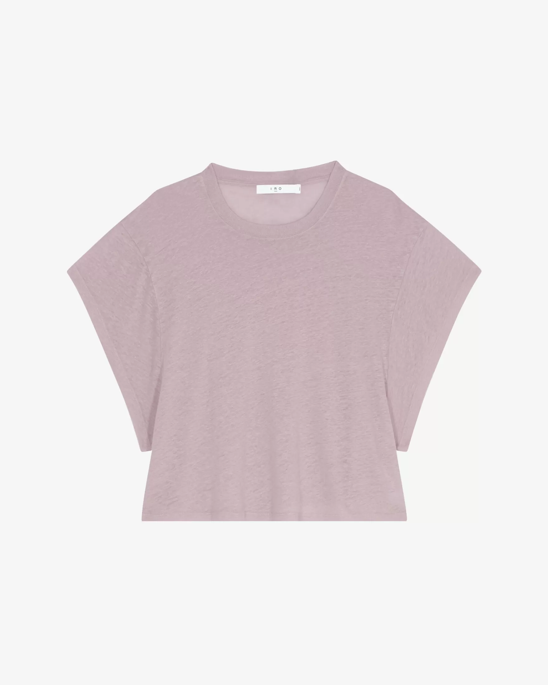Store T-Shirt En Lin Col Rond Oster Femme T-Shirts