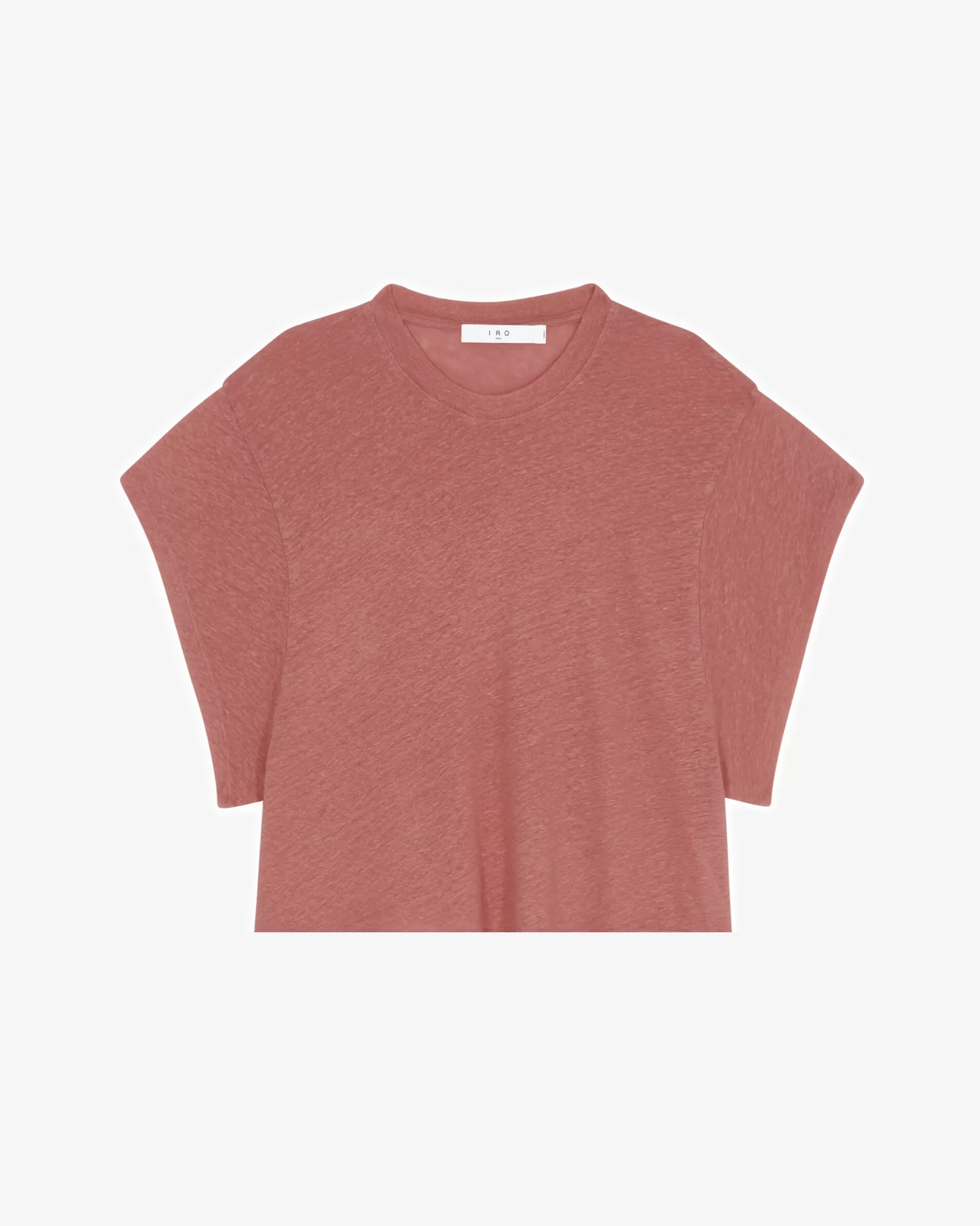 New T-Shirt En Lin Col Rond Oster Femme T-Shirts