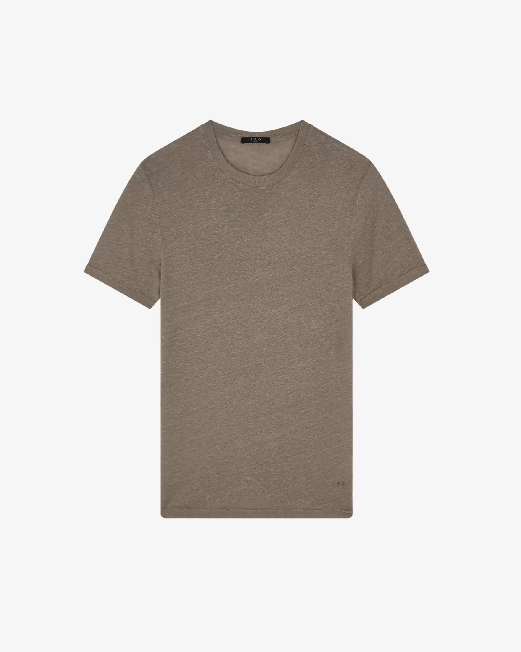 Shop T-Shirt En Lin Col Rond Turi Homme T-Shirts
