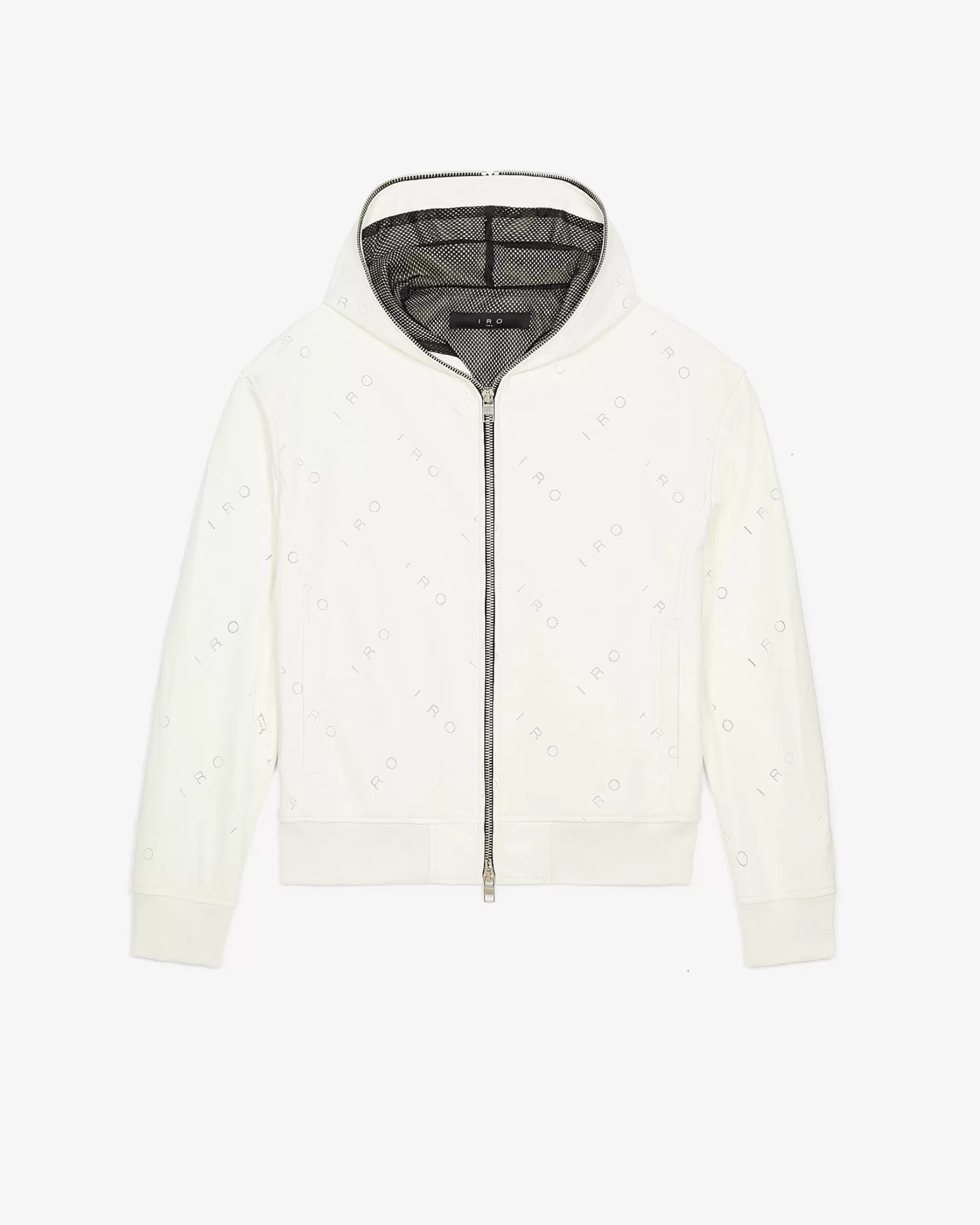 Hot Veste A Capuche En Cuir Perfore Prane Homme Vestes & Manteaux