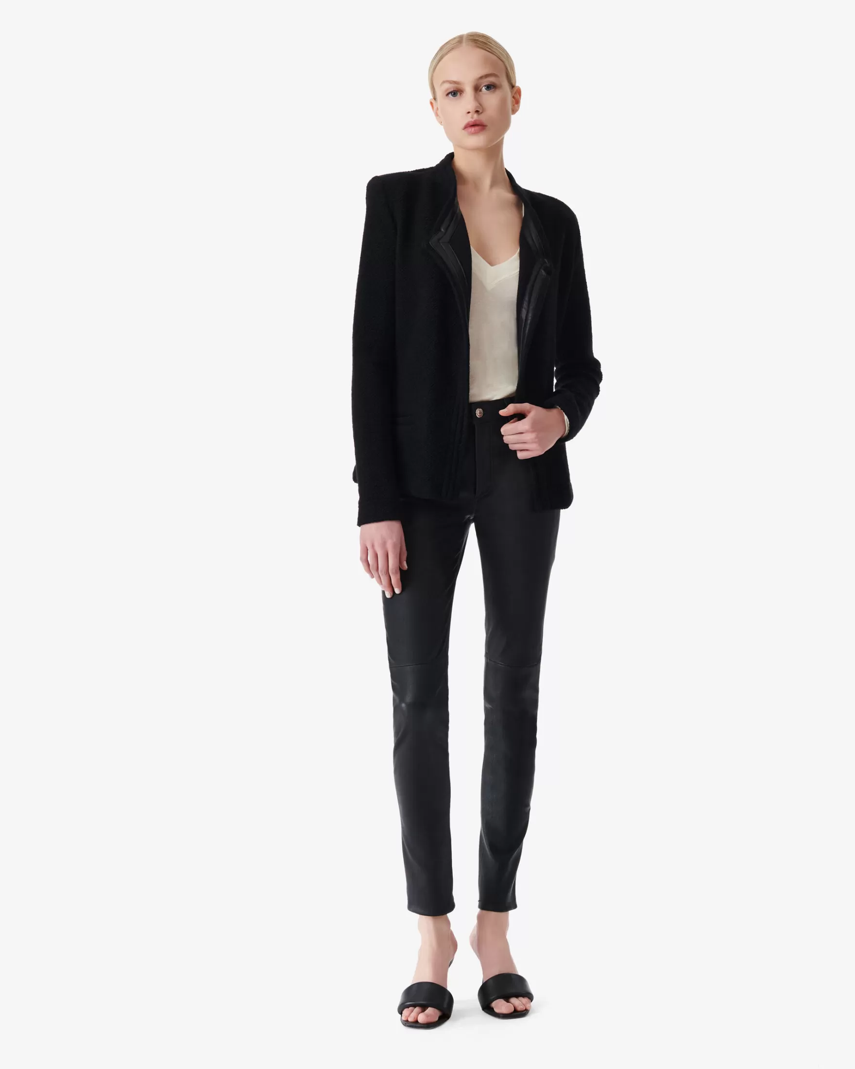 Cheap Veste Croisee Awa Femme Vestes & Manteaux