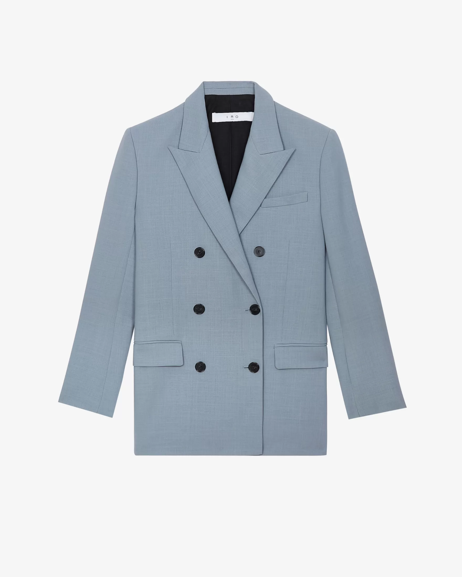 New Veste De Tailleur En Laine Pietra Femme Vestes & Manteaux
