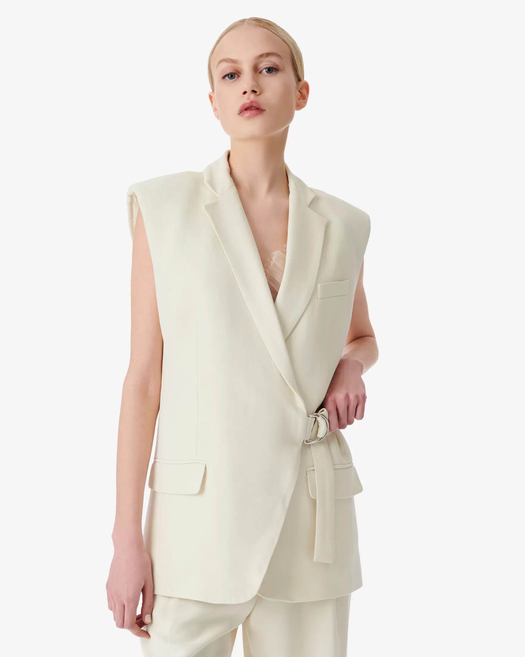 Best Sale Veste De Tailleur Sans Manches Dumela Femme Vestes & Manteaux