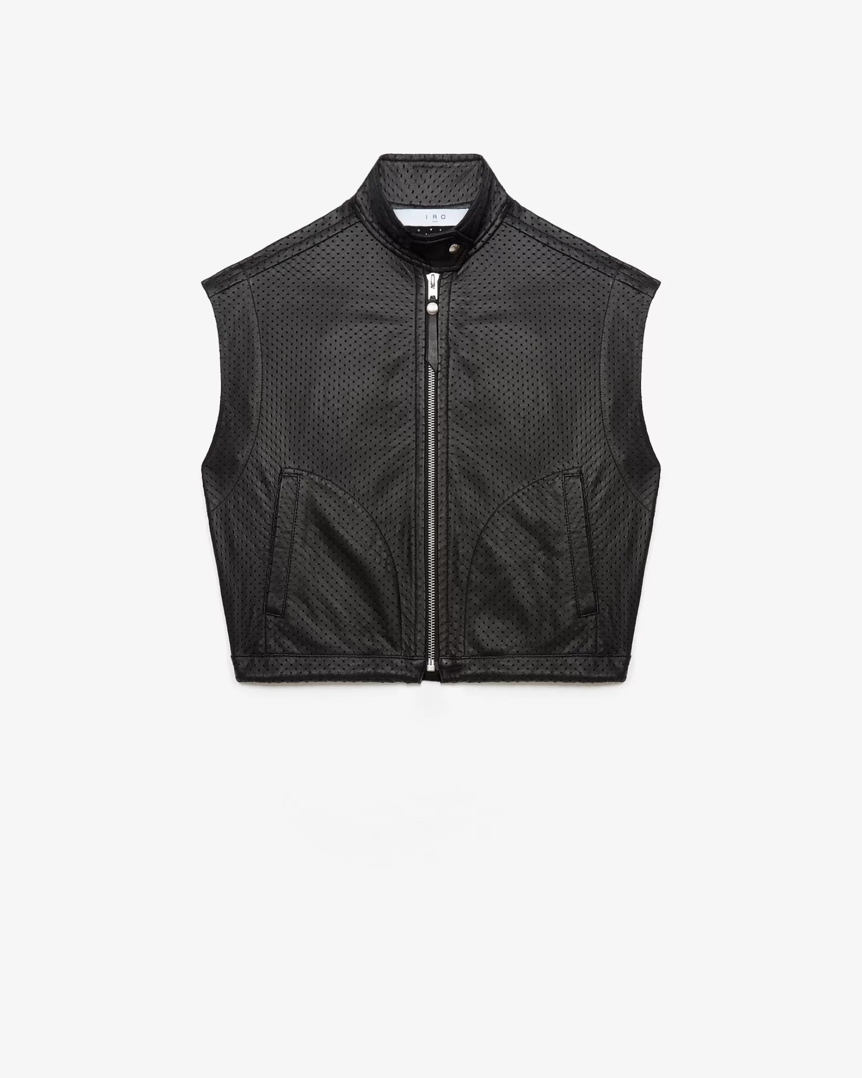 Discount Veste En Cuir Sans Manches Aeria Femme Vestes & Manteaux