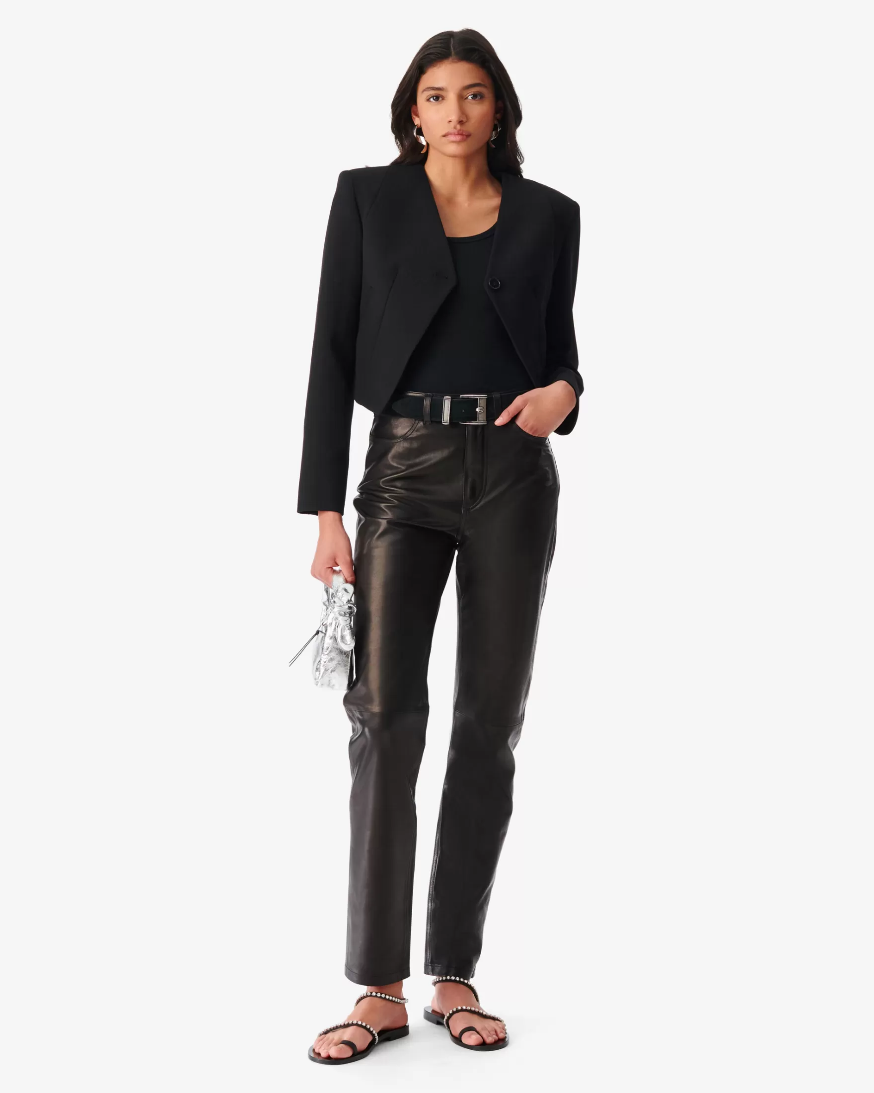Discount Veste En Laine A Epaulettes Ursa Femme Vestes & Manteaux