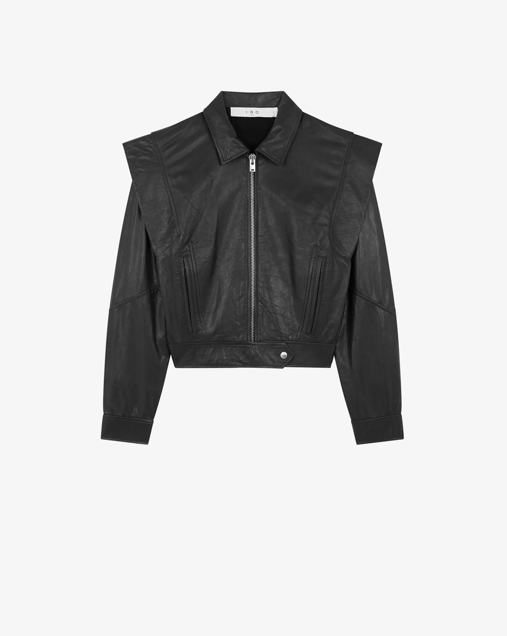 New Veste Stucturee En Cuir Fabia Femme Vestes & Manteaux